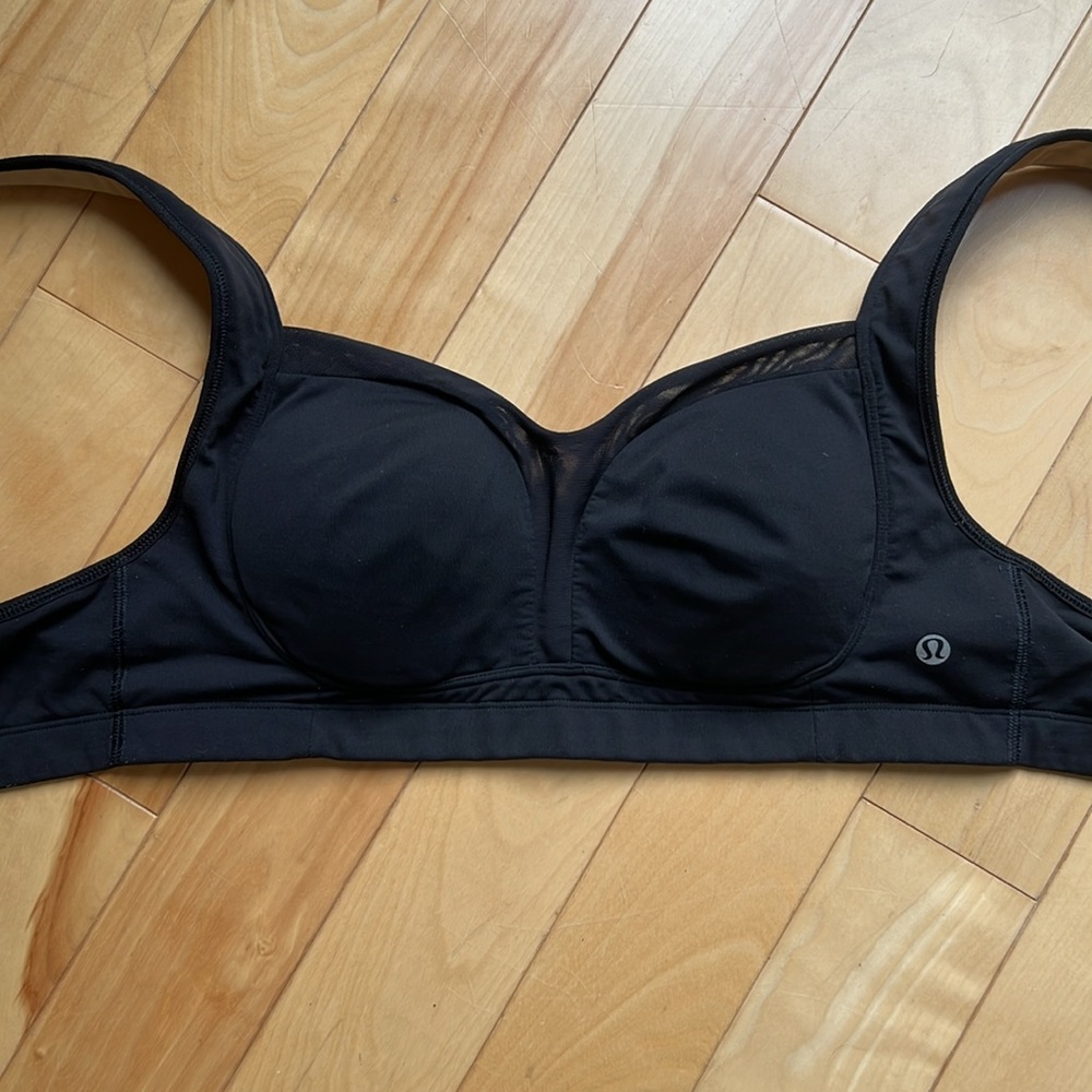 Lululemon 34D “tata tamer” sports bra black
